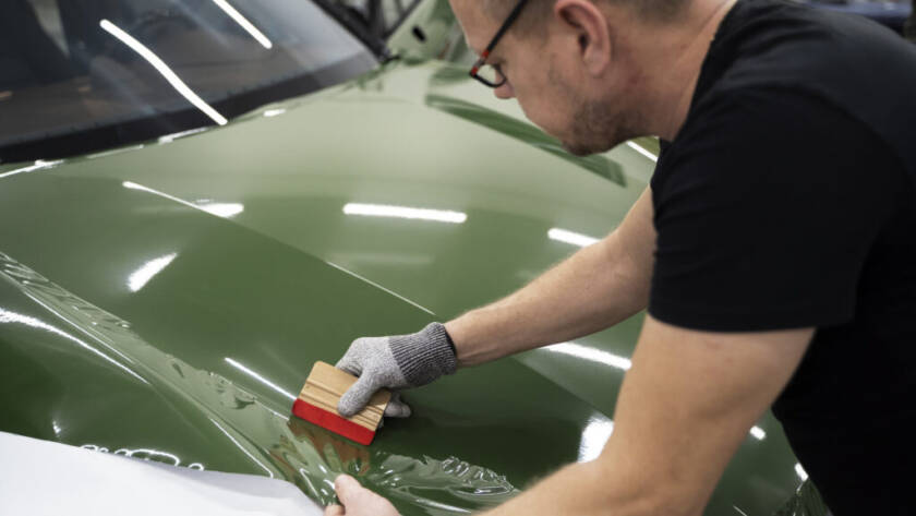 Professional car vinyl wrapping services in Canberra.