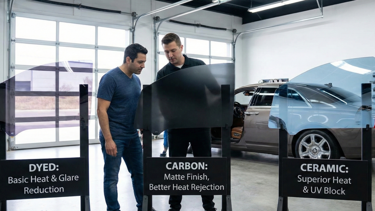 Choosing the Right Window Tint: Carbon, Ceramic or Dyed?