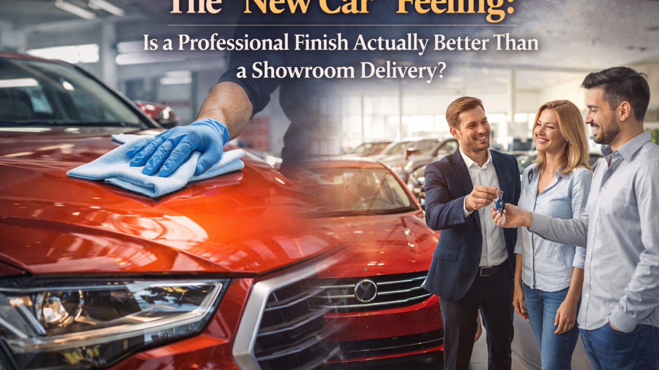 Professional Finish Actually Better Than a Showroom Delivery