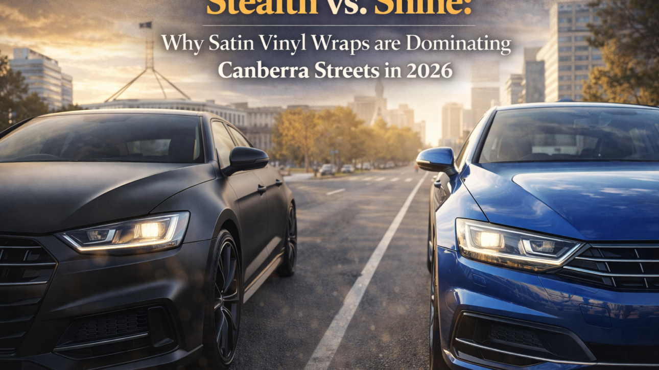 Why Satin Vinyl Wraps are Dominating Canberra Streets in 2026